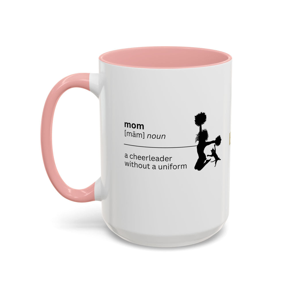 Mom Cheerleader Accent Coffee Mug - Perfect Gift for Moms