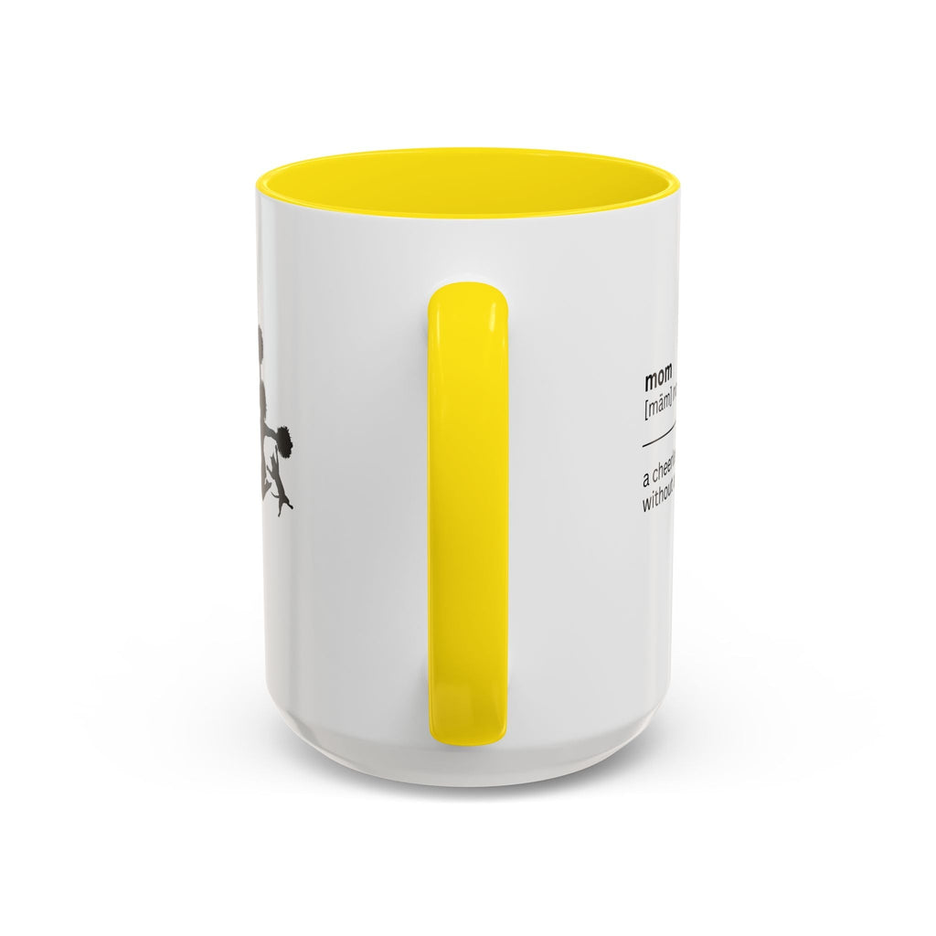 Mom Cheerleader Accent Coffee Mug - Perfect Gift for Moms