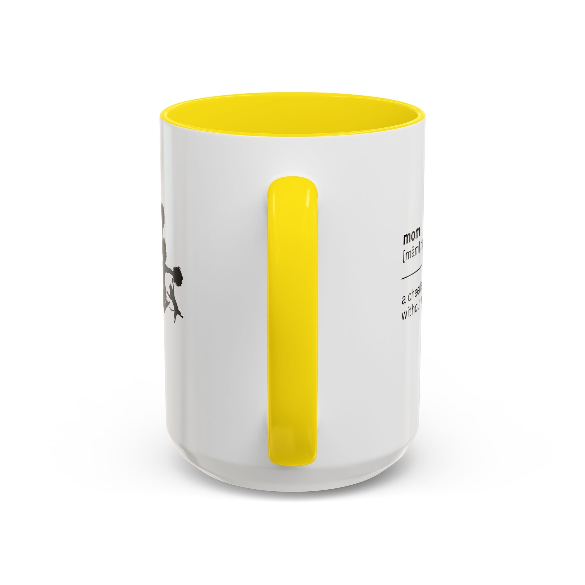 Mom Cheerleader Accent Coffee Mug - Perfect Gift for Moms