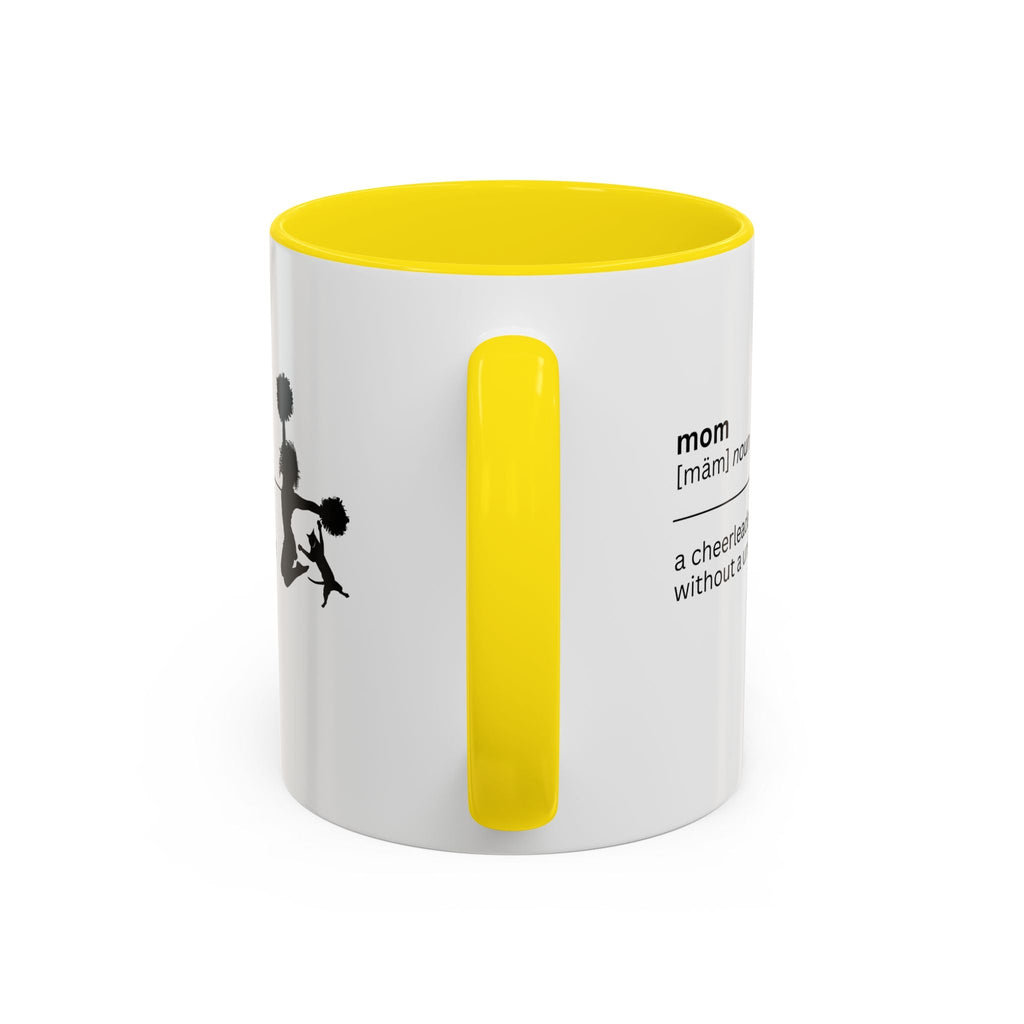Mom Cheerleader Accent Coffee Mug - Perfect Gift for Moms