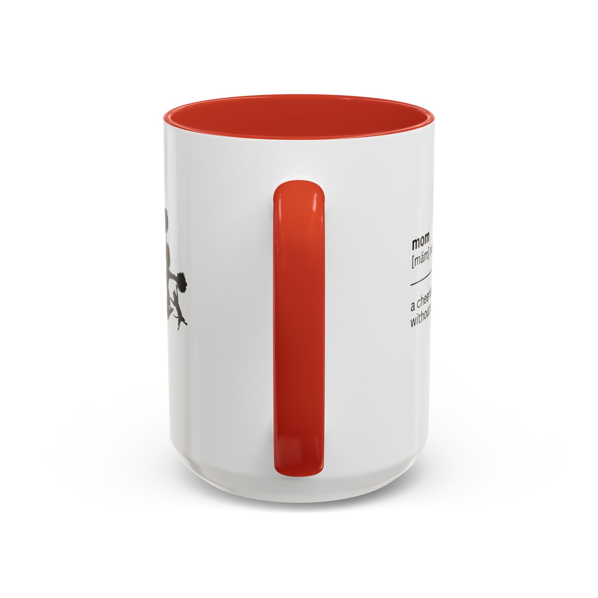 Mom Cheerleader Accent Coffee Mug - Perfect Gift for Moms