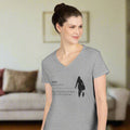 Mom Definition V-Neck T-Shirt - Bottomless Pit Purse