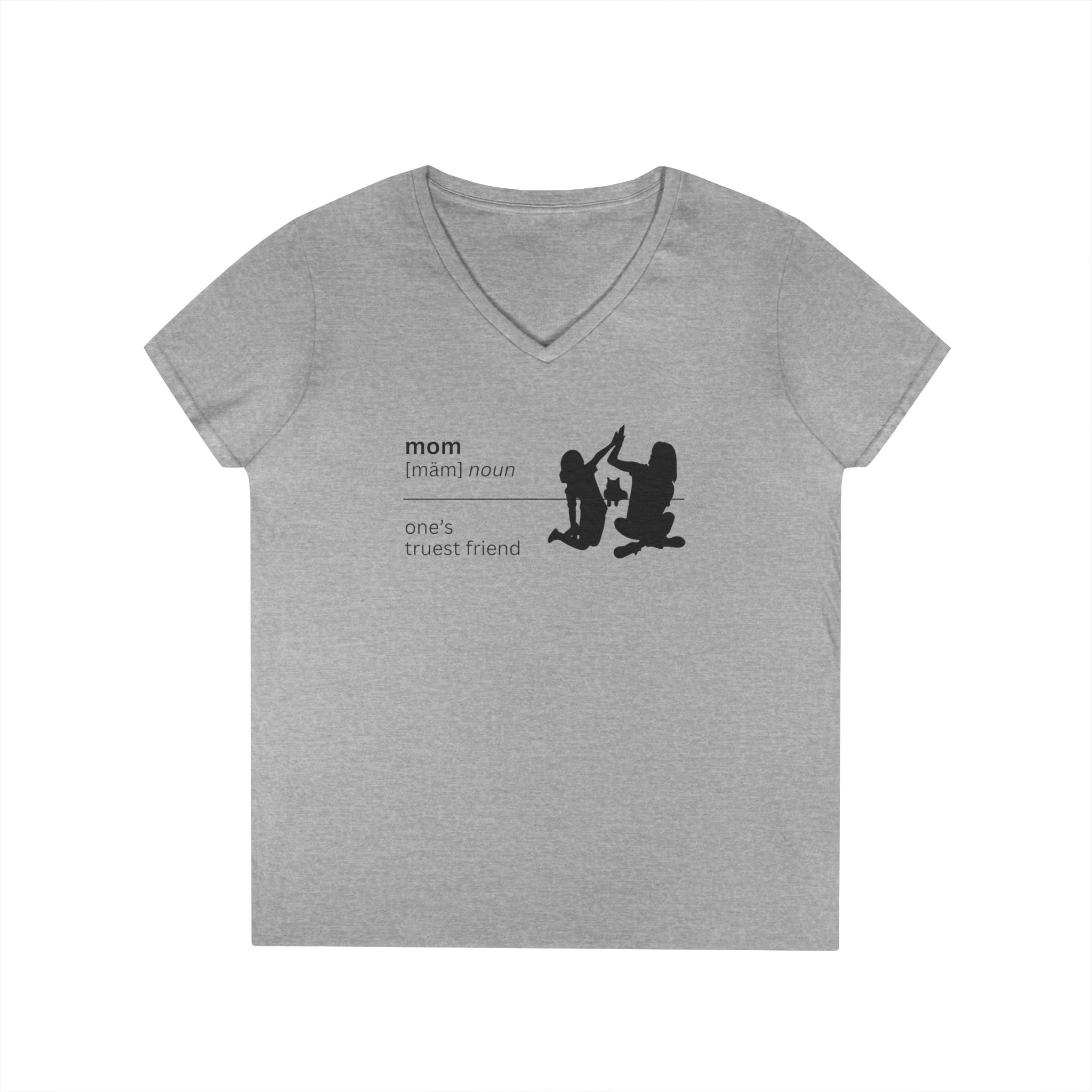 Mom Definition V-Neck T-Shirt - Truest Friend