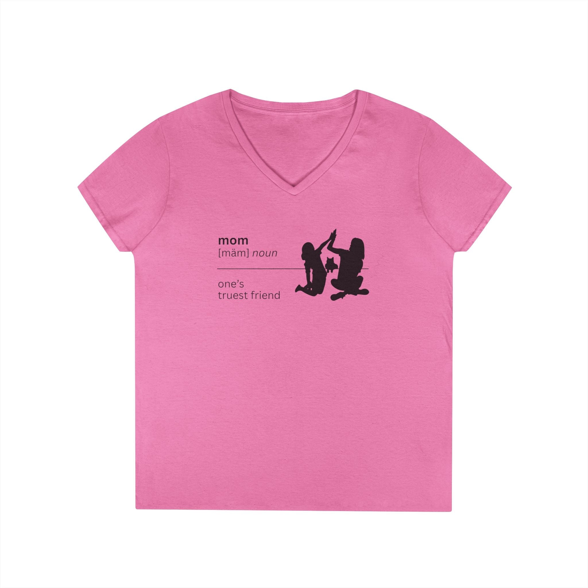 Mom Definition V-Neck T-Shirt - Truest Friend