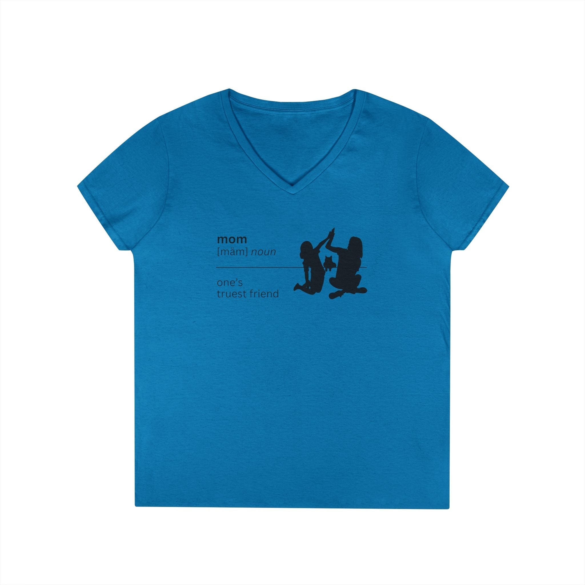 Mom Definition V-Neck T-Shirt - Truest Friend