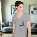 Mom Definition V-Neck T-Shirt - Where Love Begins