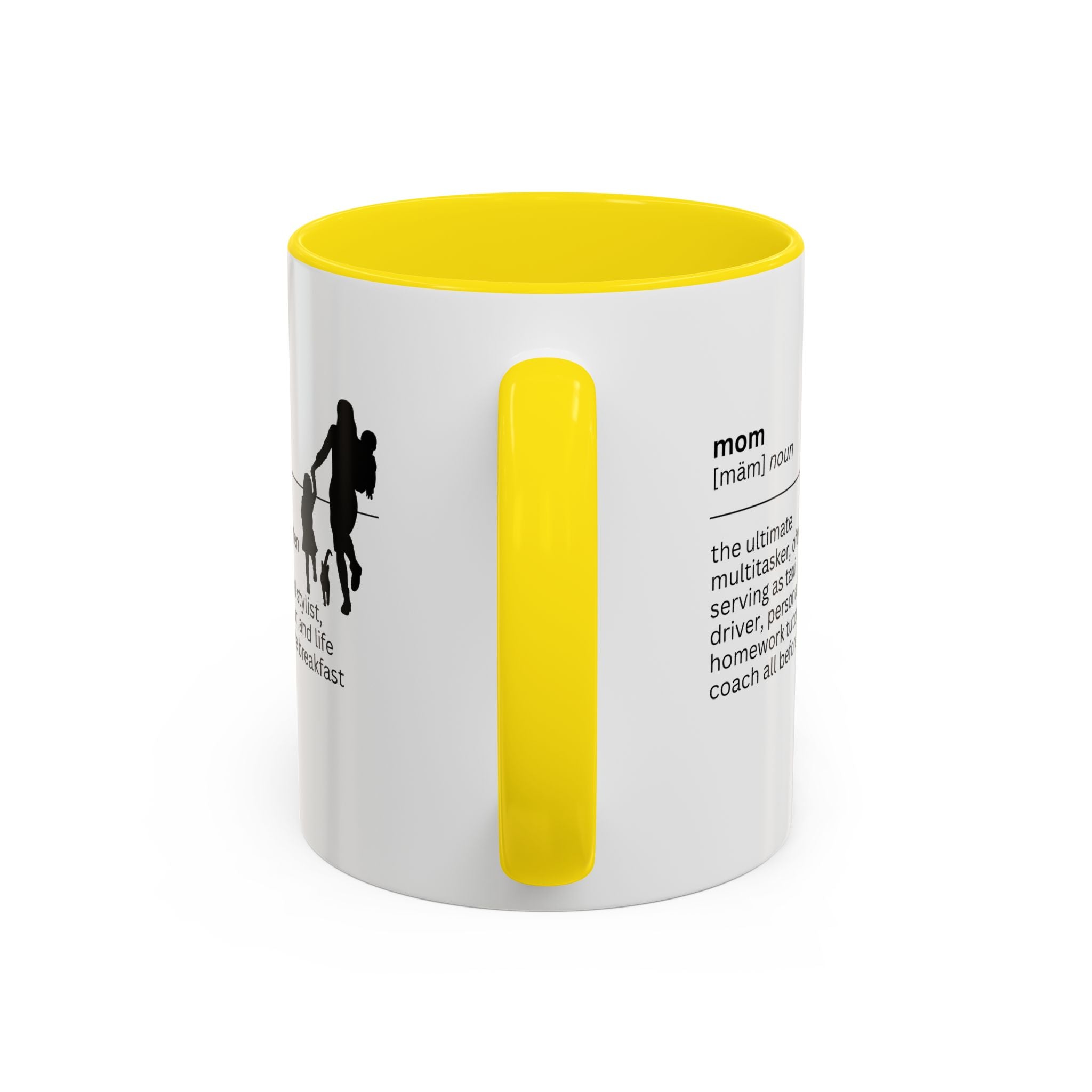 Mom Multitasker Accent Coffee Mug - Perfect Gift for Moms