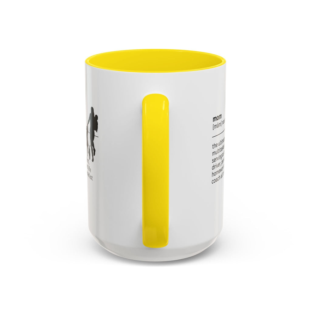 Mom Multitasker Accent Coffee Mug - Perfect Gift for Moms