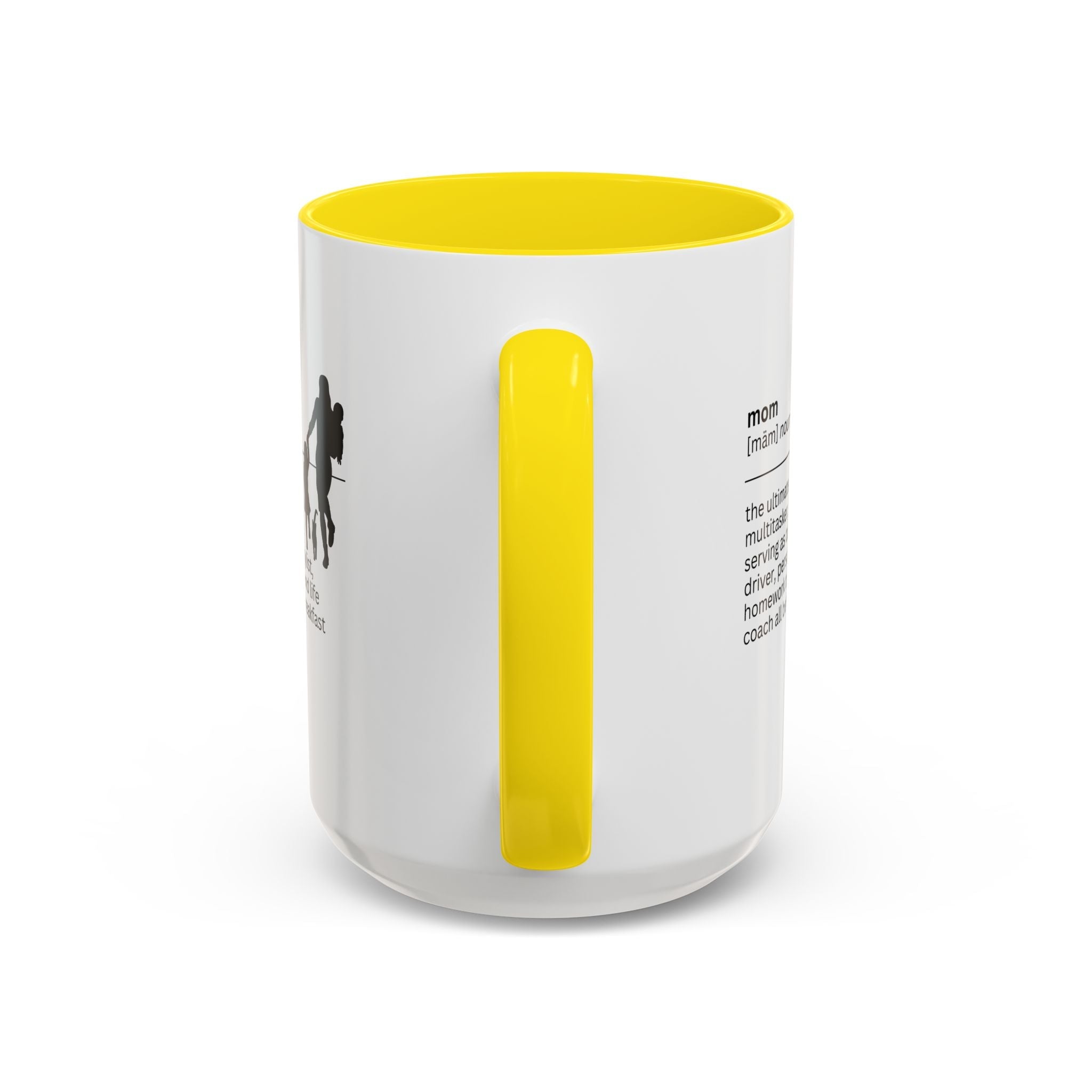 Mom Multitasker Accent Coffee Mug - Perfect Gift for Moms