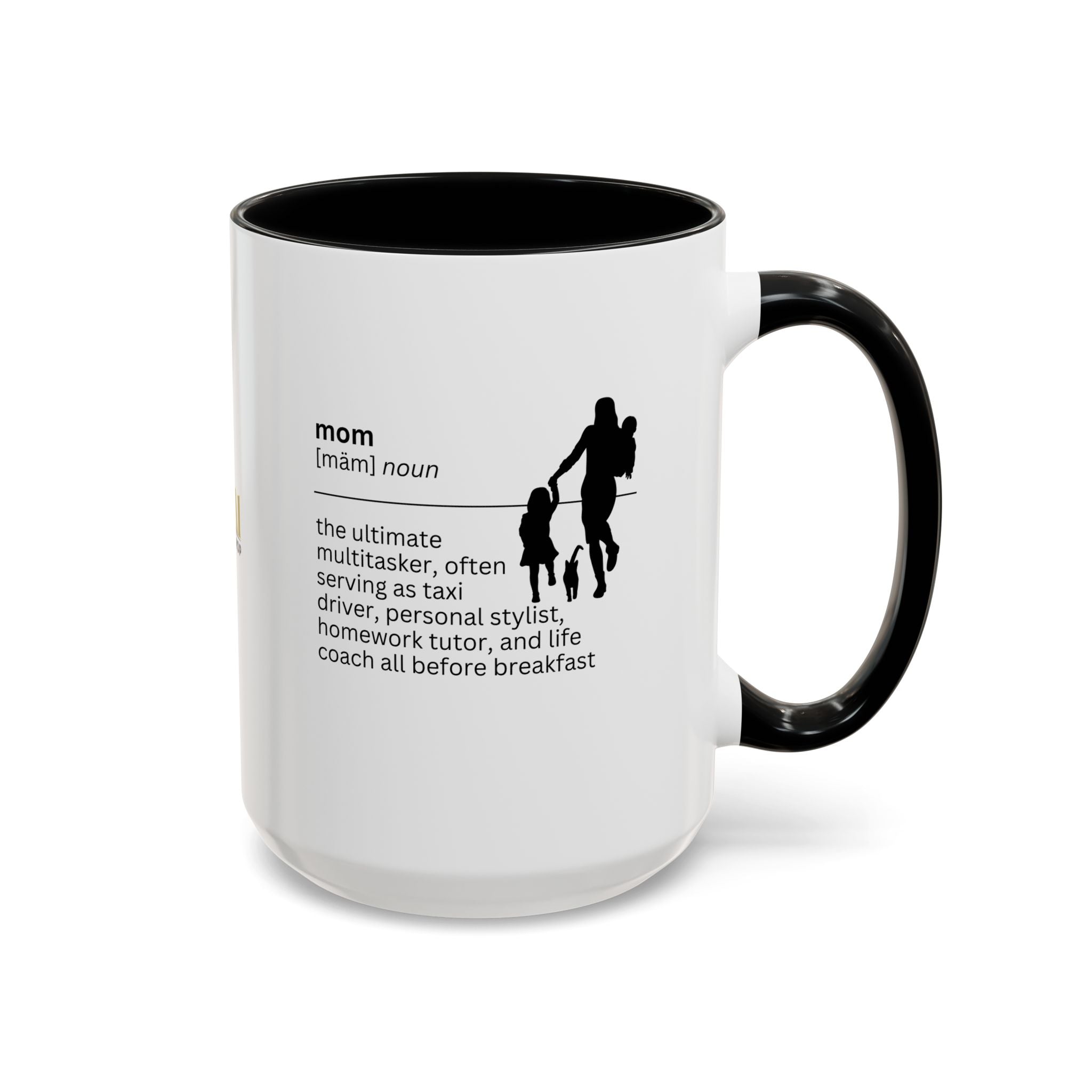 Mom Multitasker Accent Coffee Mug - Perfect Gift for Moms