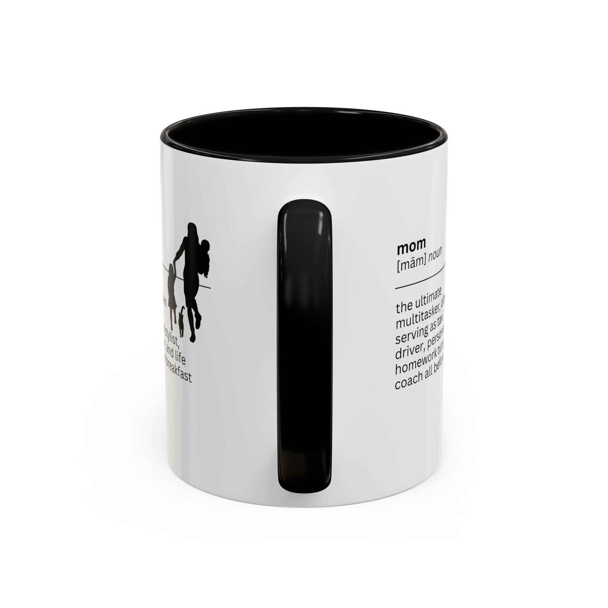 Mom Multitasker Accent Coffee Mug - Perfect Gift for Moms