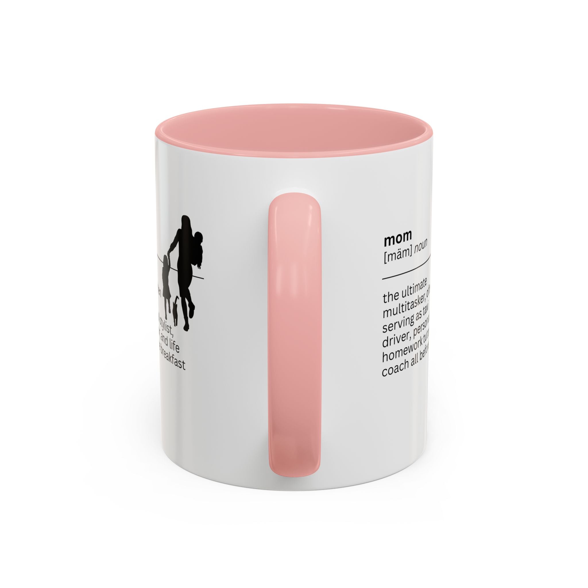 Mom Multitasker Accent Coffee Mug - Perfect Gift for Moms