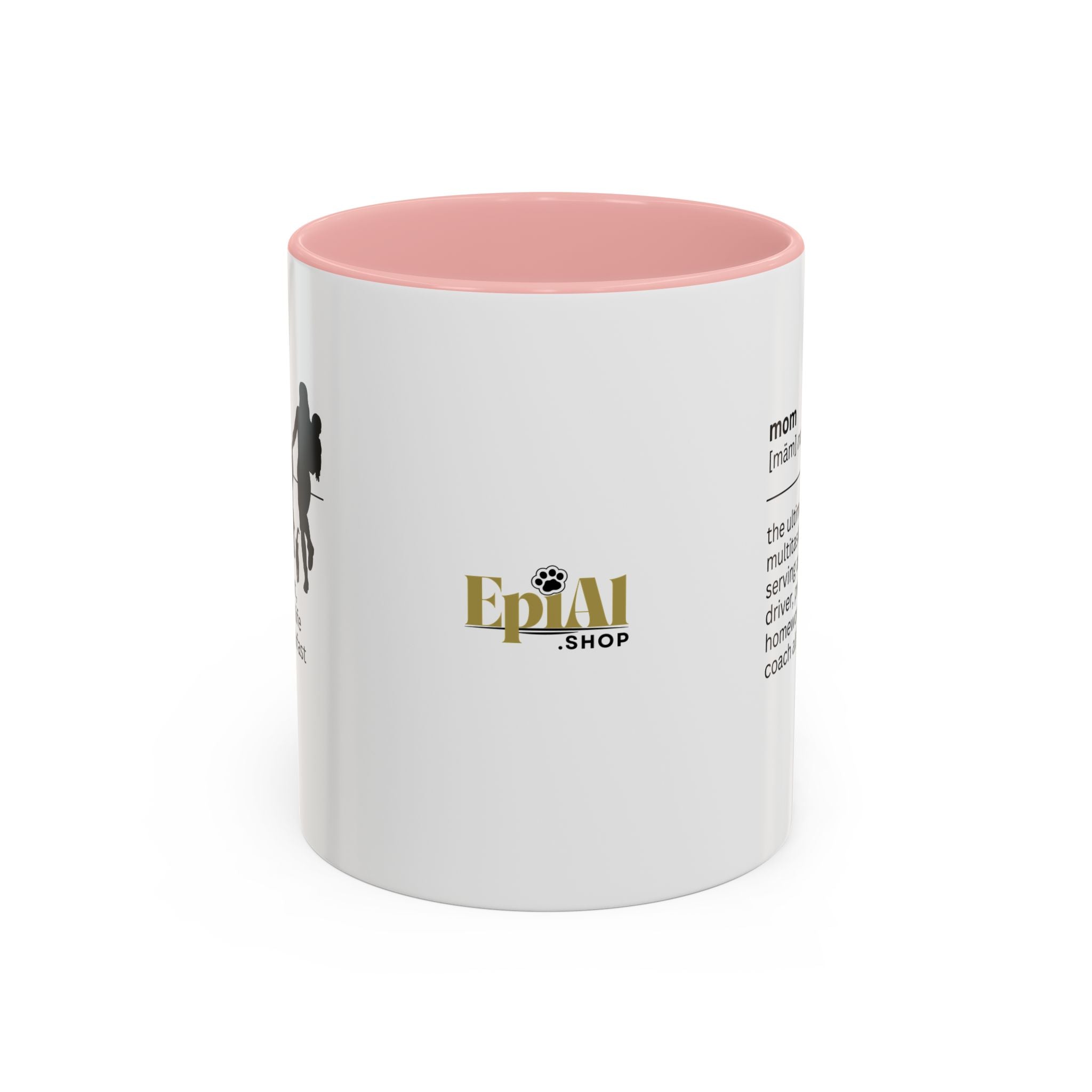 Mom Multitasker Accent Coffee Mug - Perfect Gift for Moms