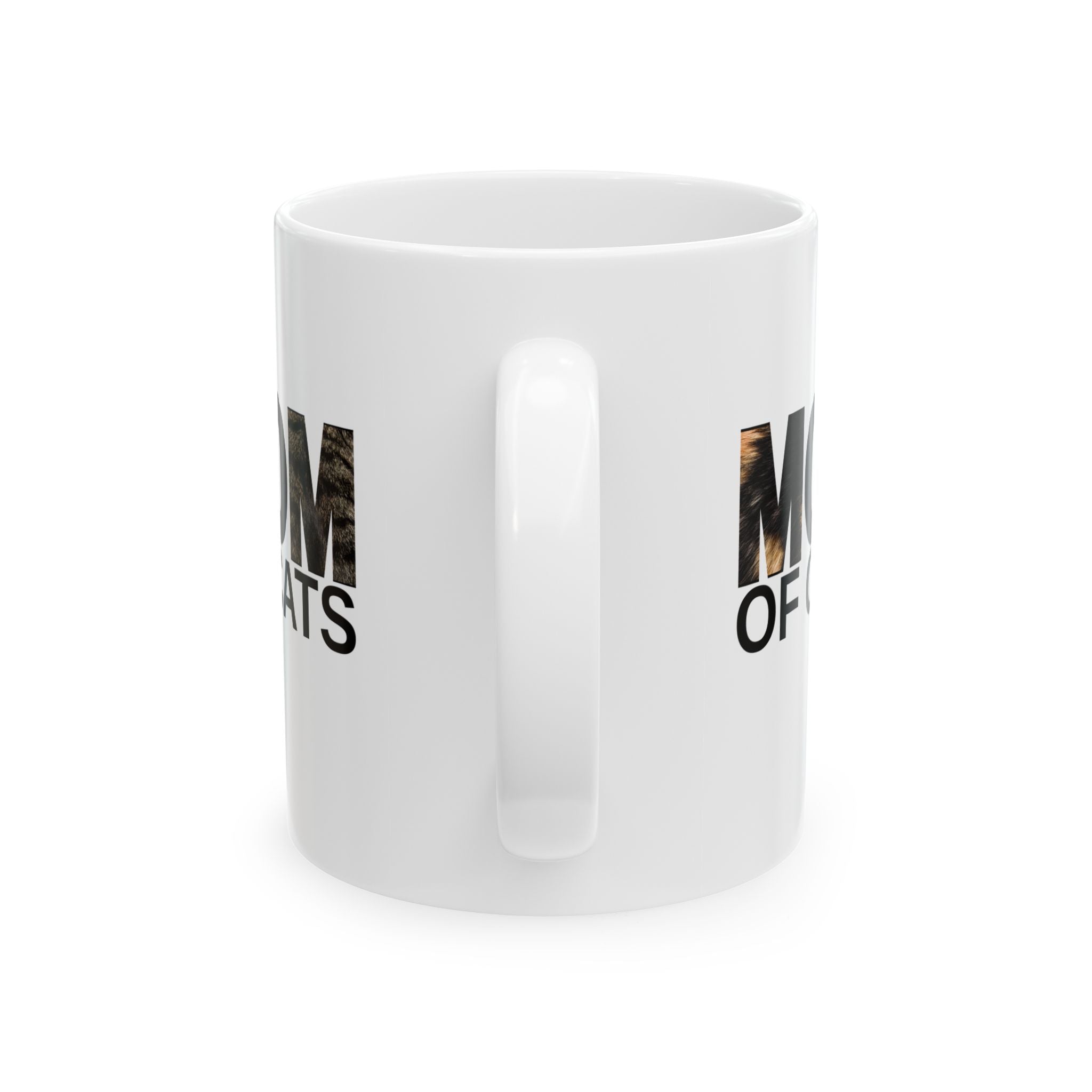 Mom of Cats Ceramic Mug - Perfect Gift for Cat Lovers