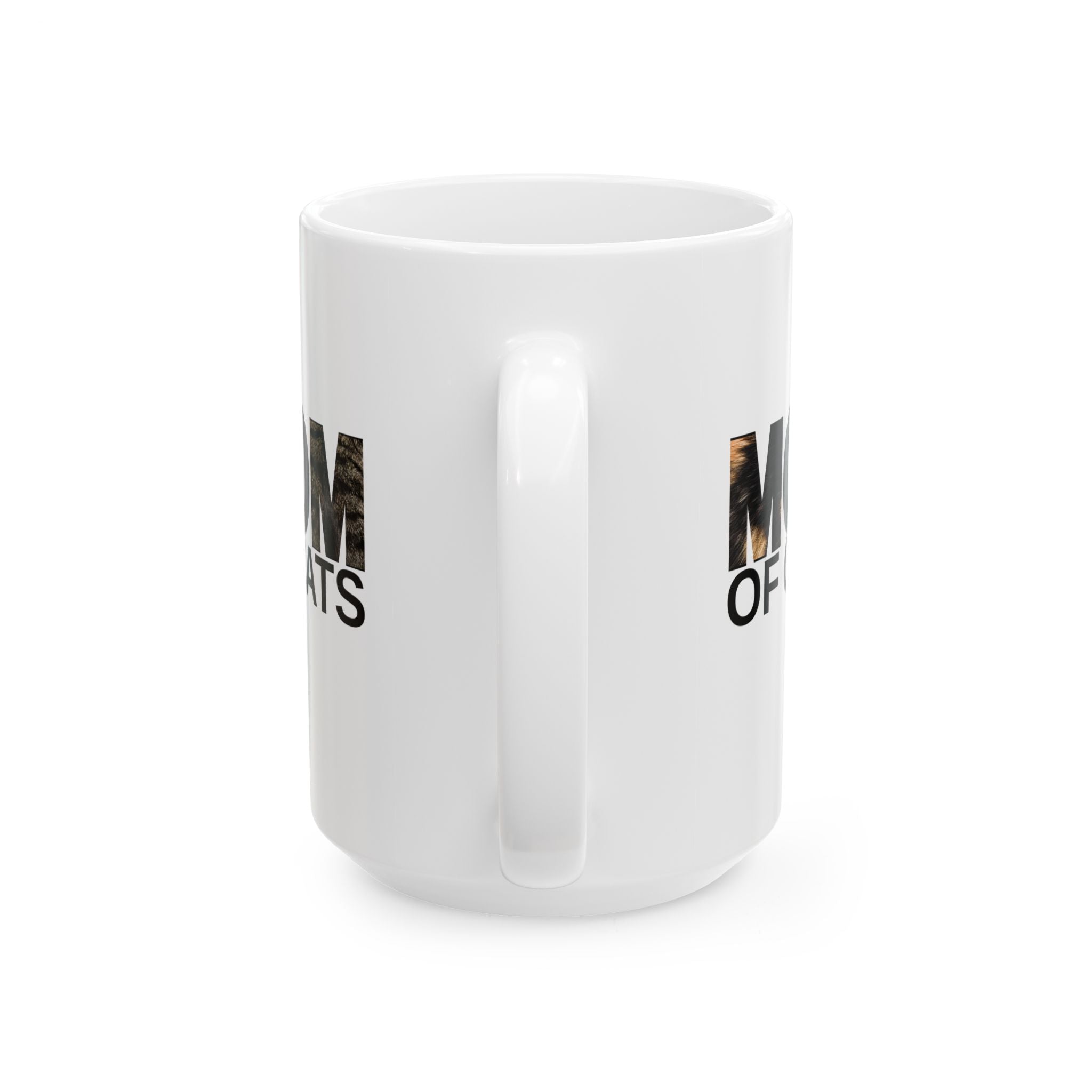 Mom of Cats Ceramic Mug - Perfect Gift for Cat Lovers