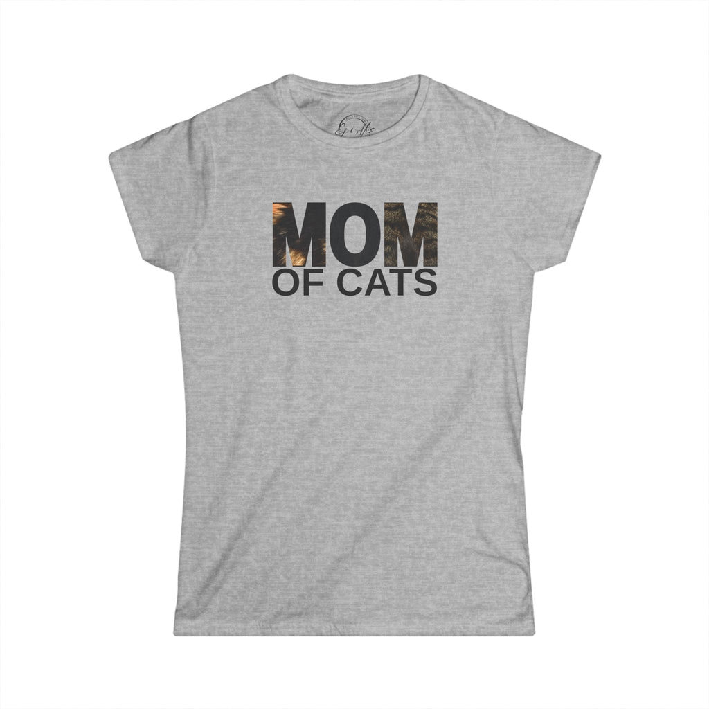 Mom of Cats Softstyle Tee - Perfect Gift for Cat Lovers