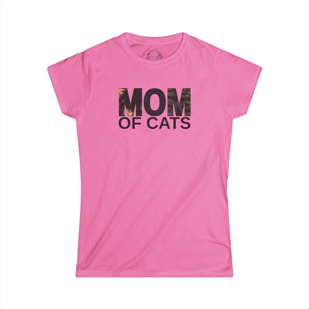 Mom of Cats Softstyle Tee - Perfect Gift for Cat Lovers