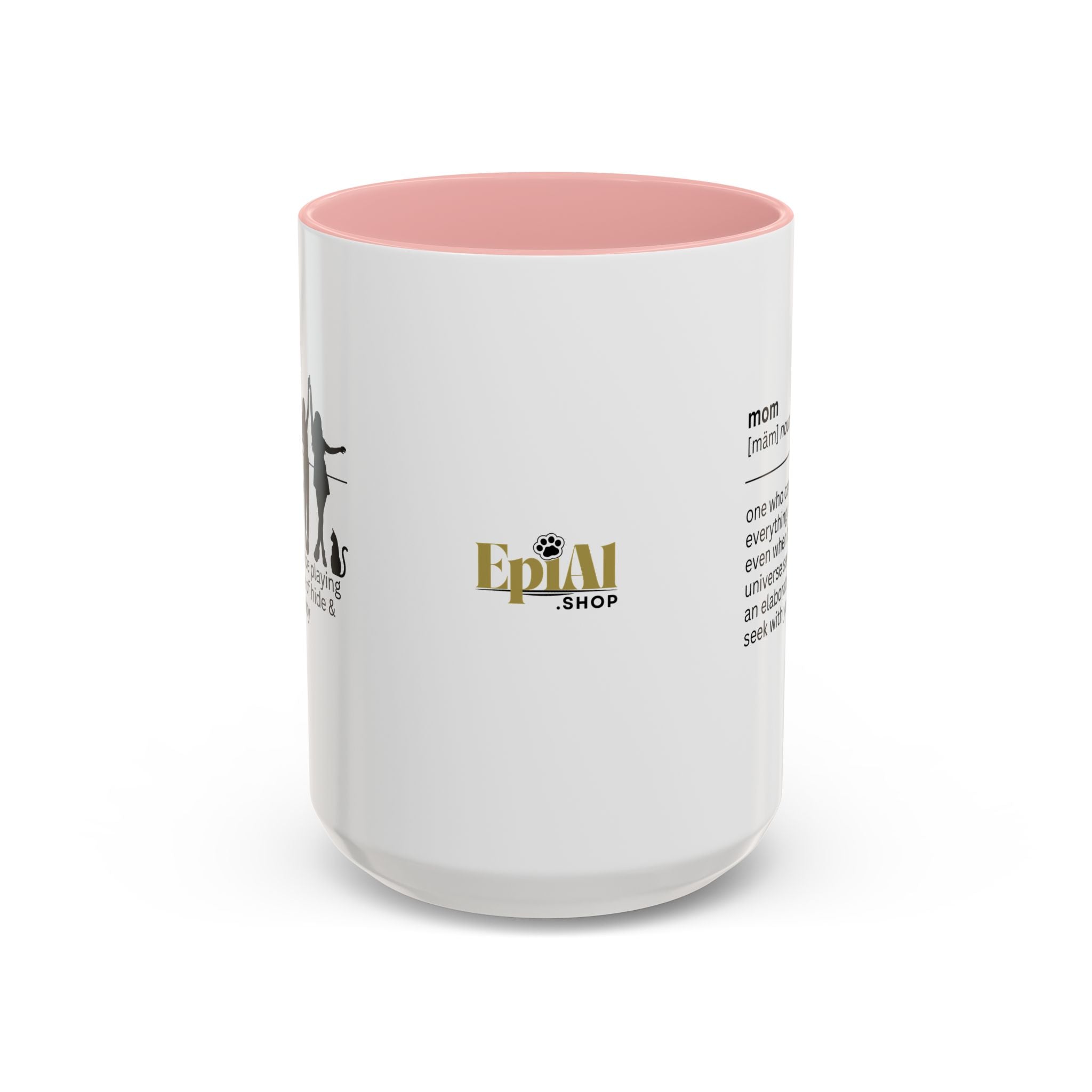 Mom Okay Accent Coffee Mug - Perfect Gift for Moms