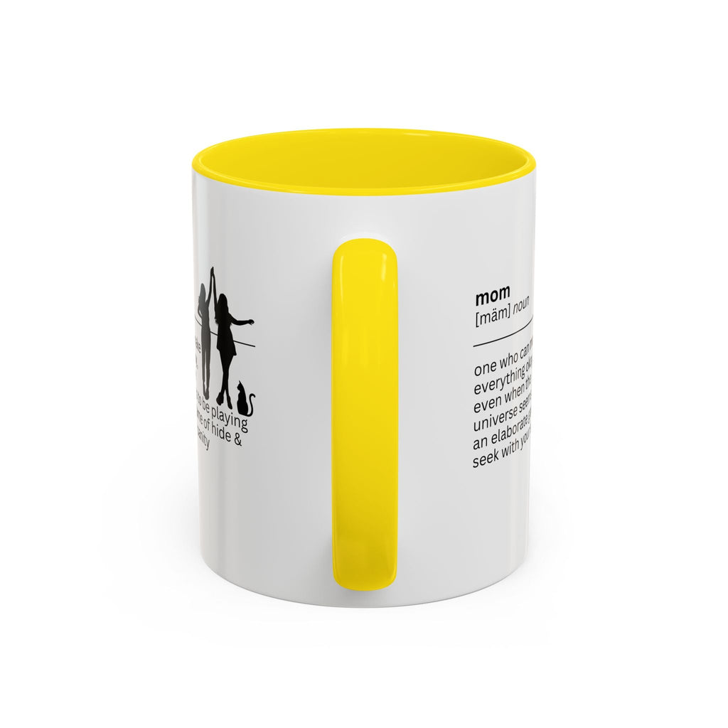 Mom Okay Accent Coffee Mug - Perfect Gift for Moms