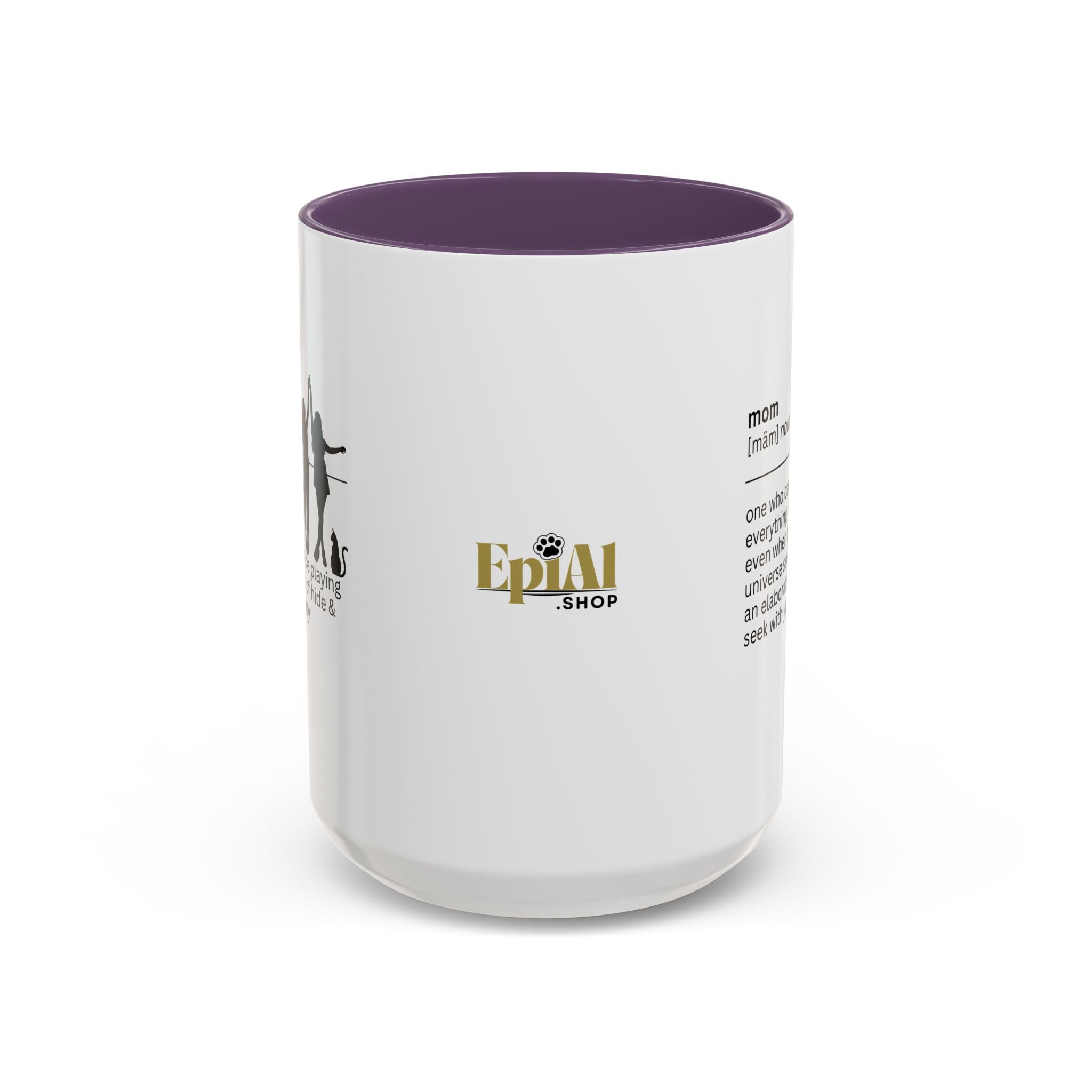 Mom Okay Accent Coffee Mug - Perfect Gift for Moms