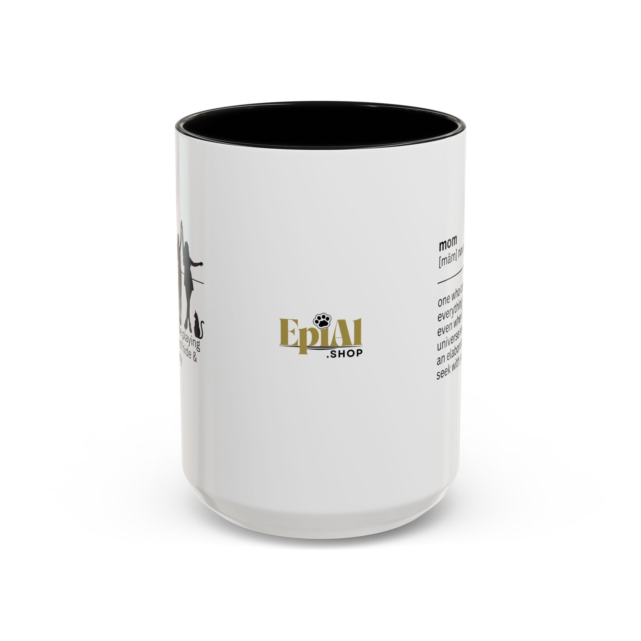 Mom Okay Accent Coffee Mug - Perfect Gift for Moms