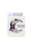 Moonlit Blooms: Wildflower Seed Paper MOM Card