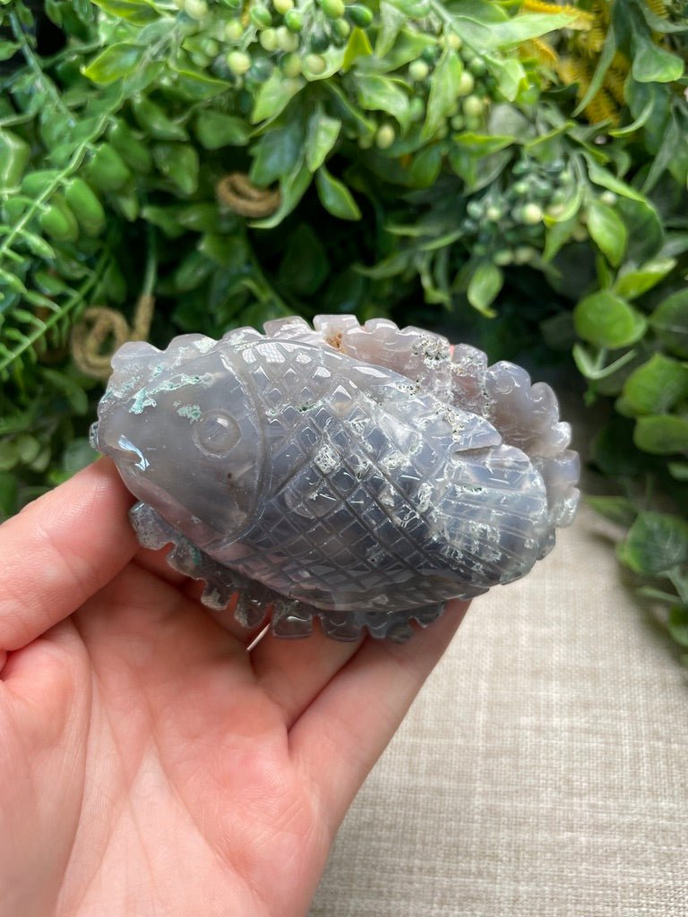 Moss Agate Fish