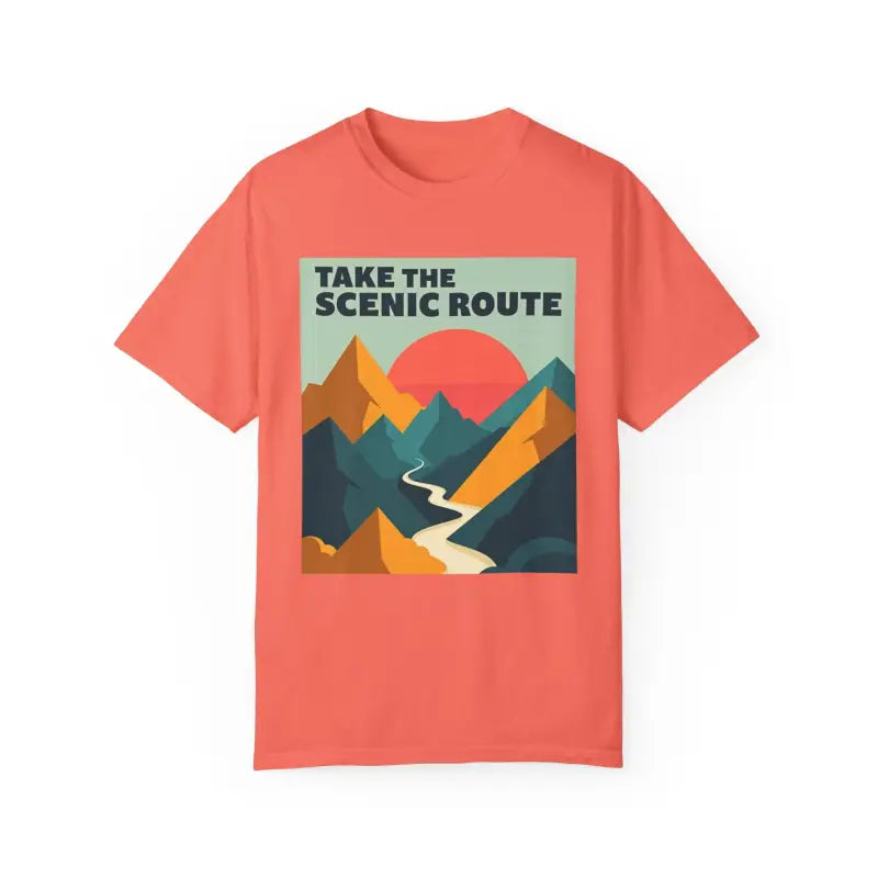 Ocean State Styles T Shirt Mountain Graphic Unisex Dye