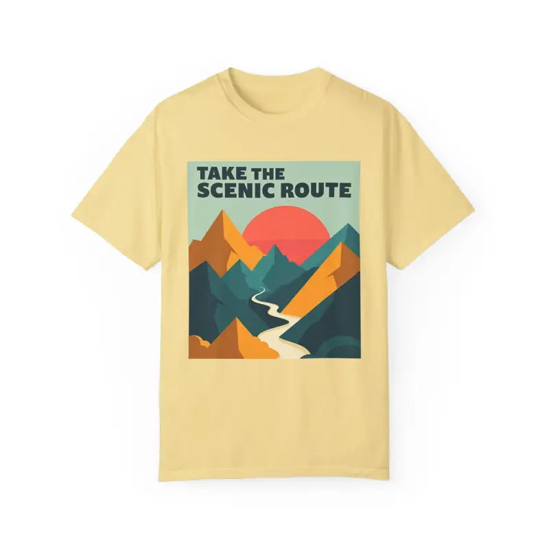 Ocean State Styles T Shirt Mountain Graphic Unisex Dye