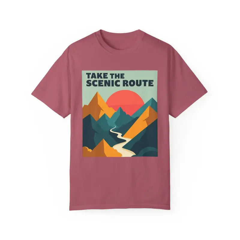 Ocean State Styles T Shirt Mountain Graphic Unisex Dye