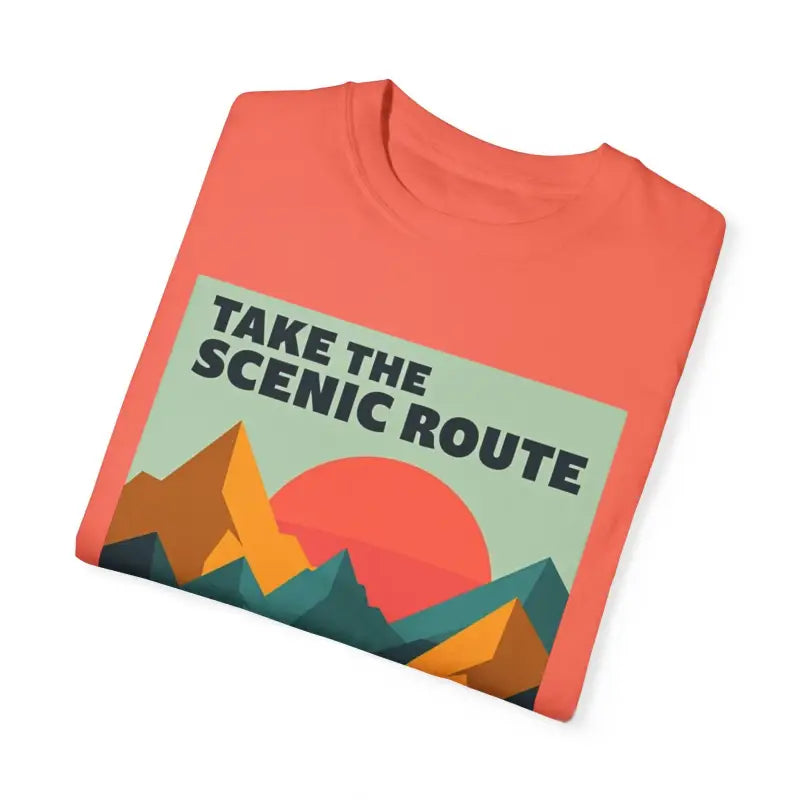 Ocean State Styles T Shirt Mountain Graphic Unisex Dye