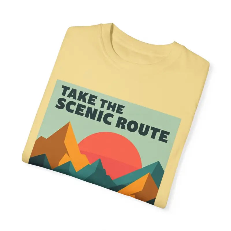 Ocean State Styles T Shirt Mountain Graphic Unisex Dye