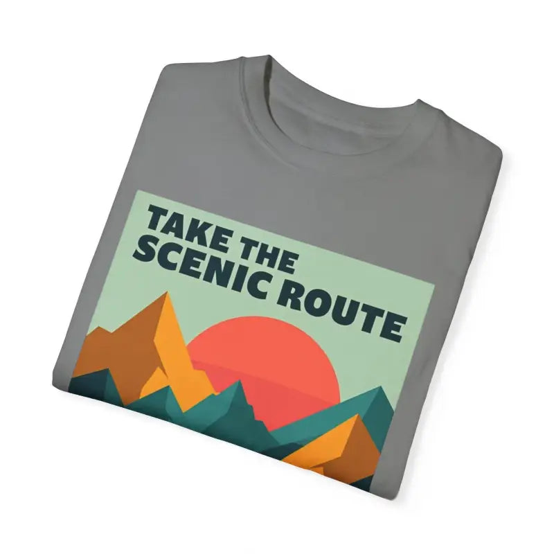 Ocean State Styles T Shirt Mountain Graphic Unisex Dye