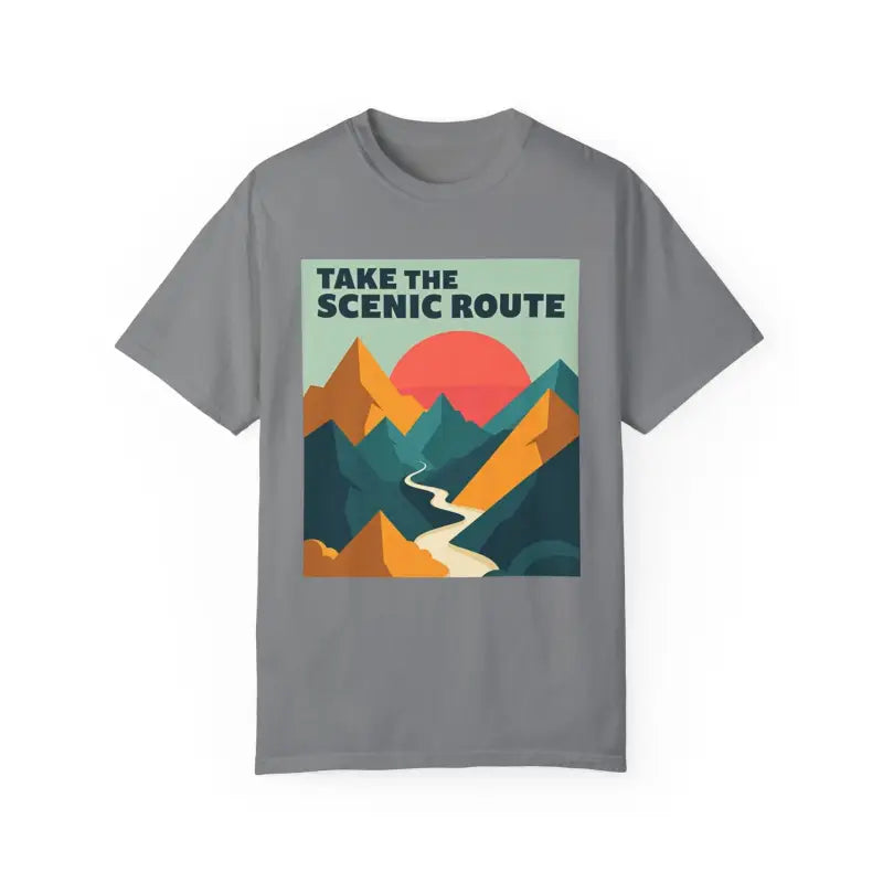 Ocean State Styles T Shirt Mountain Graphic Unisex Dye