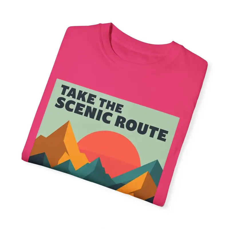 Ocean State Styles T Shirt Mountain Graphic Unisex Dye