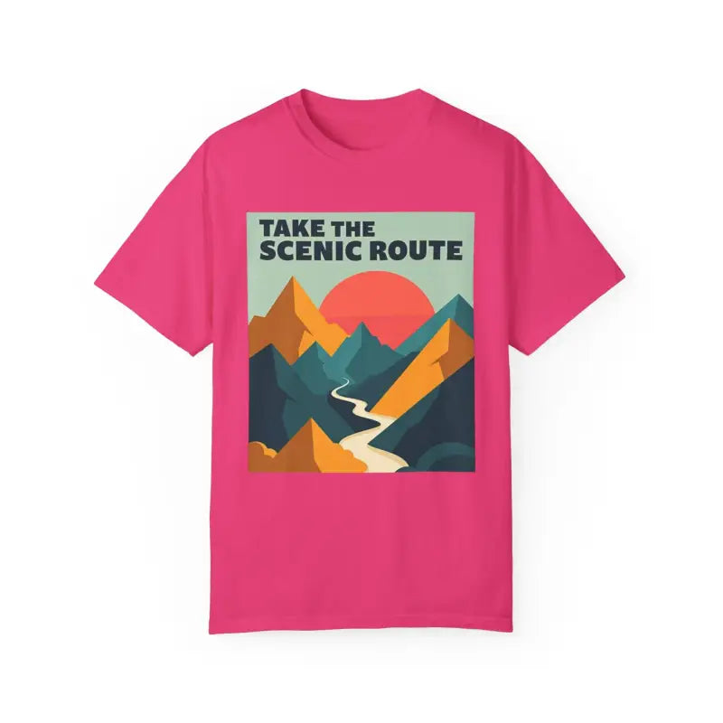 Ocean State Styles T Shirt Mountain Graphic Unisex Dye