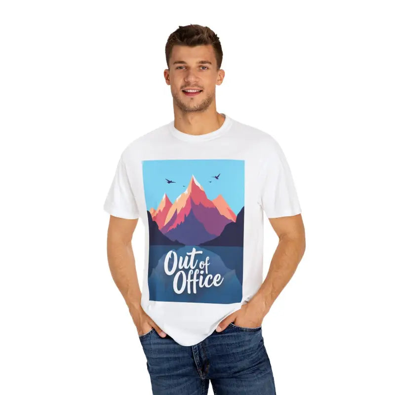 Ocean State Styles Out Of Office Mountain Graphic T Shirt