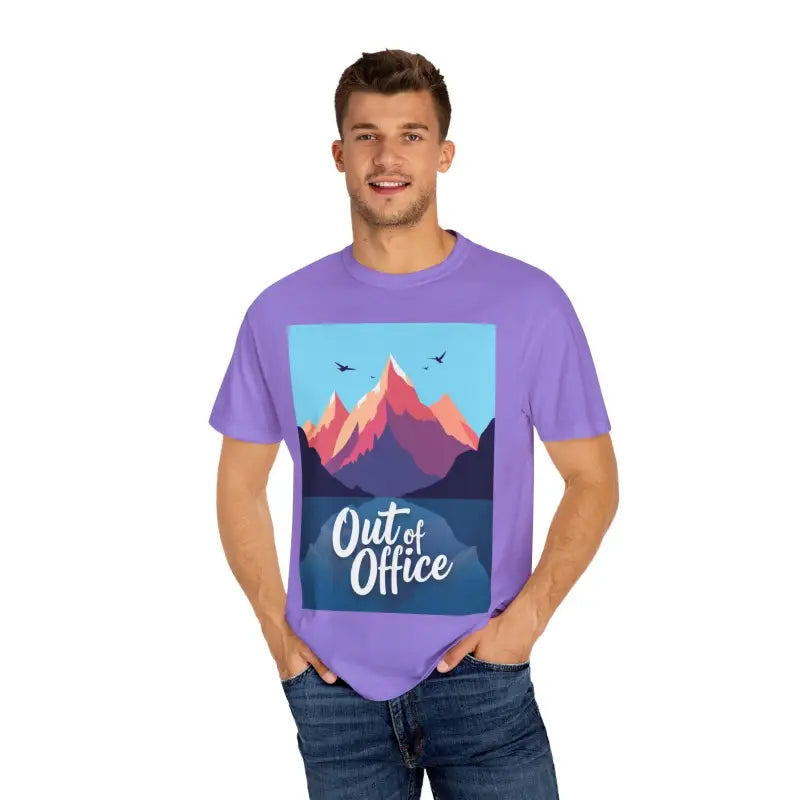 Ocean State Styles Out Of Office Mountain Graphic T Shirt