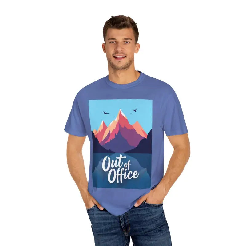 Ocean State Styles Out Of Office Mountain Graphic T Shirt