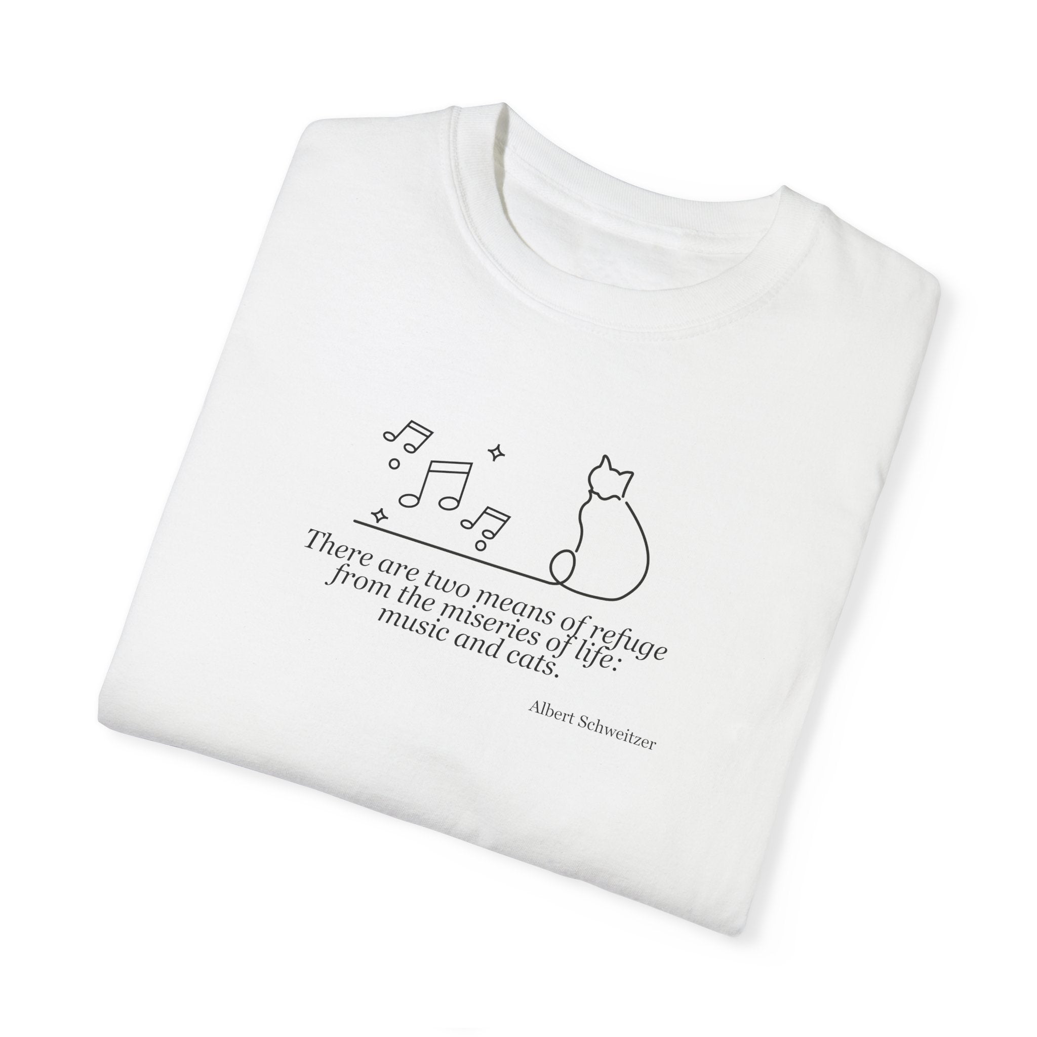 Musical Cat Unisex T-Shirt - Comfort Meets Creativity