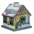 Knox Metal Incense Smoker House - Green Rounded Door
