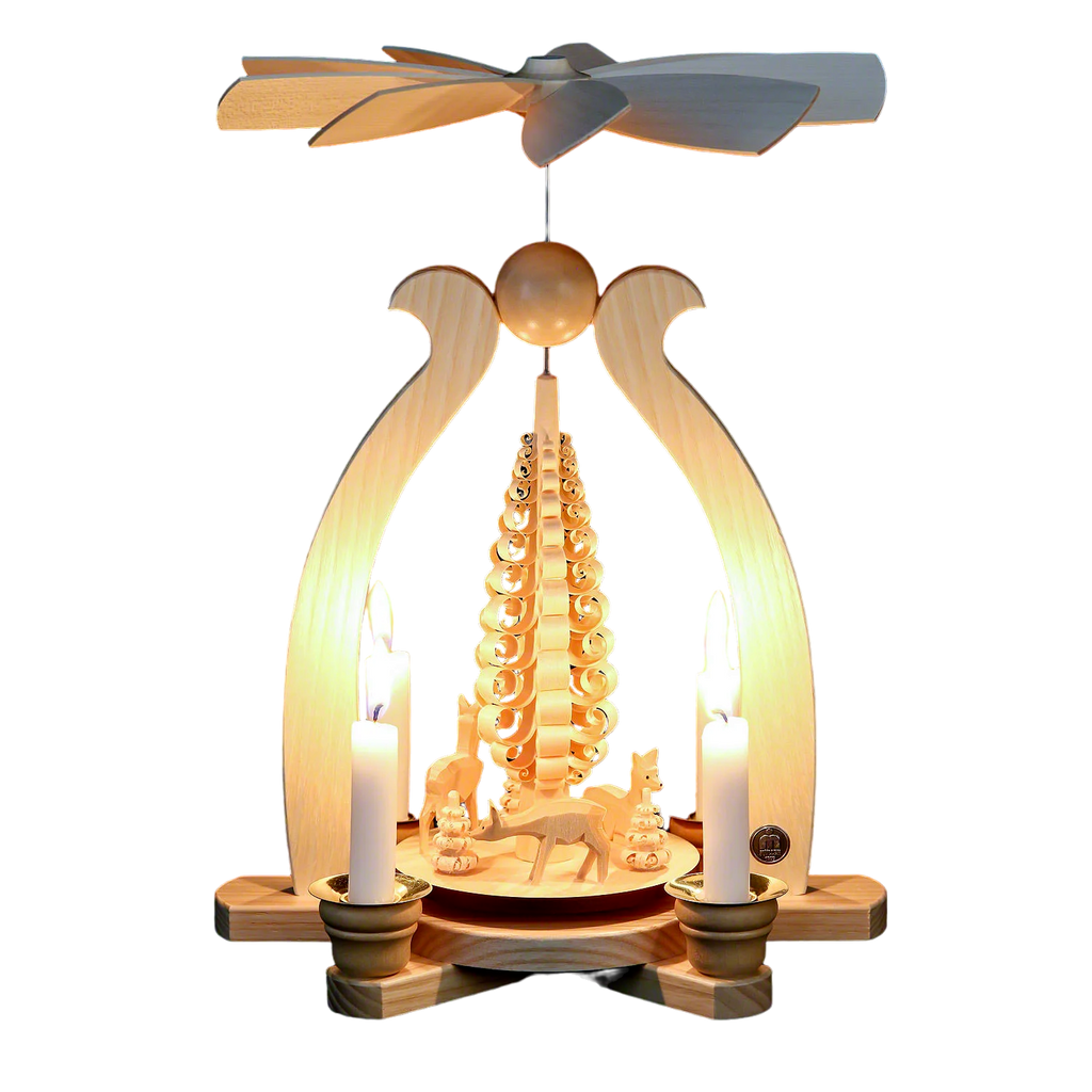 Pyramid Arch - Deer - Hand Carved