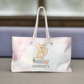 Namaste Cat Weekender Tote – Yoga Cat Travel Bag