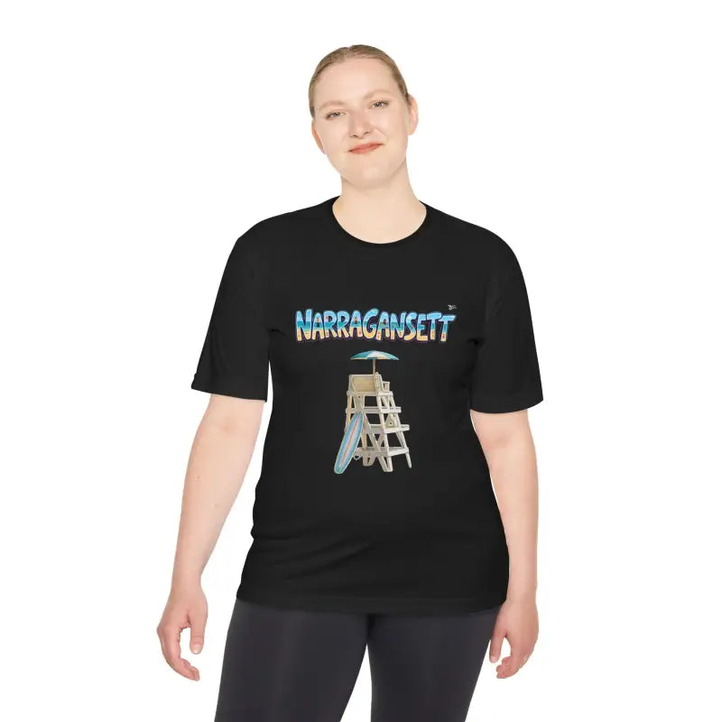 Ocean State Styles Narragansett Lifeguard T Shirt Wicking