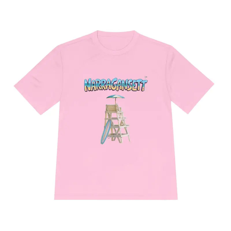 Ocean State Styles Narragansett Lifeguard T Shirt Wicking