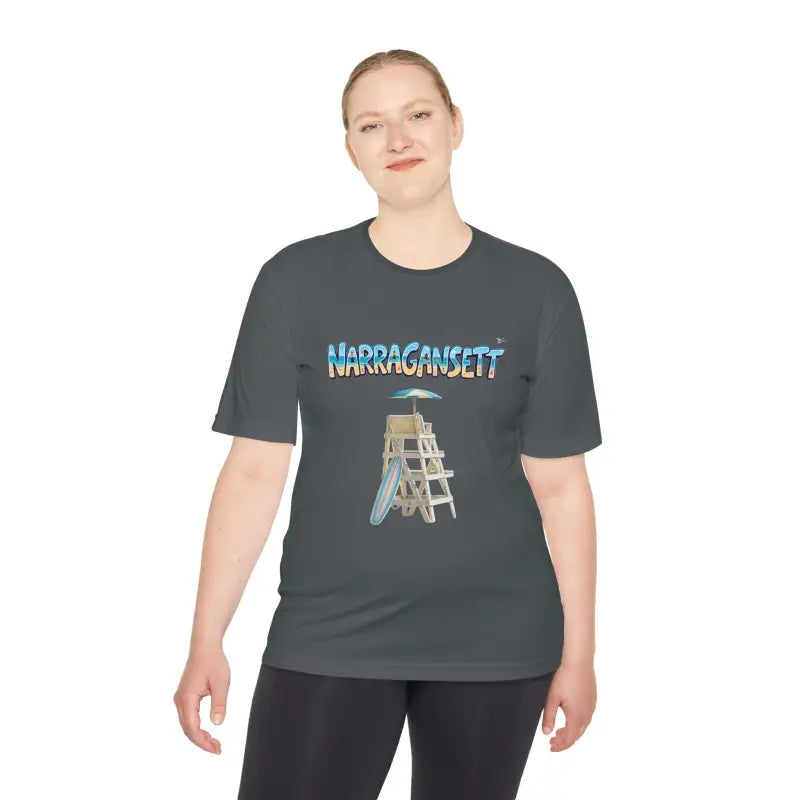 Ocean State Styles Narragansett Lifeguard T Shirt Wicking