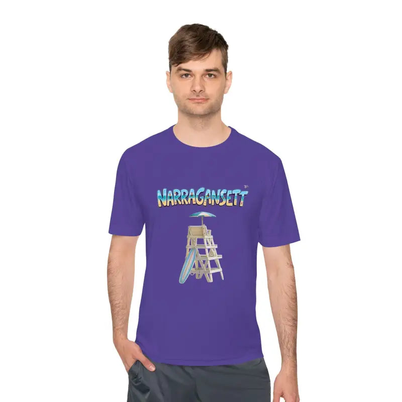 Ocean State Styles Narragansett Lifeguard T Shirt Wicking