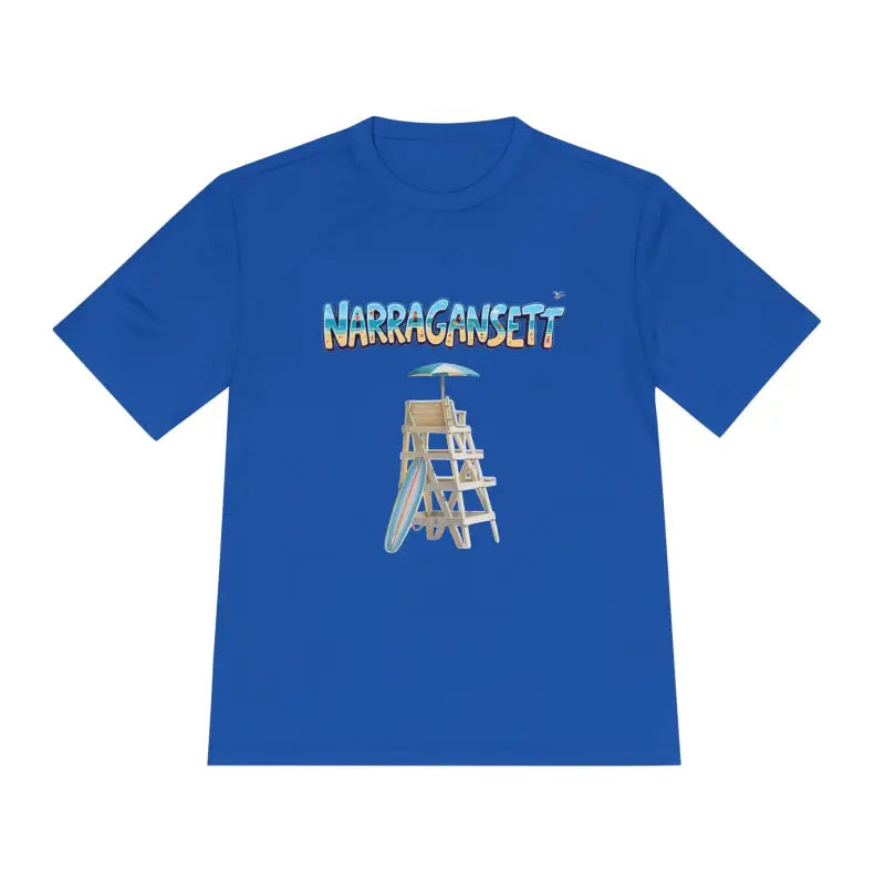 Ocean State Styles Narragansett Lifeguard T Shirt Wicking