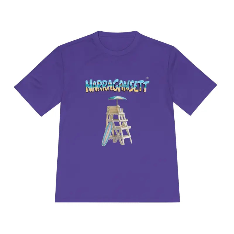 Ocean State Styles Narragansett Lifeguard T Shirt Wicking