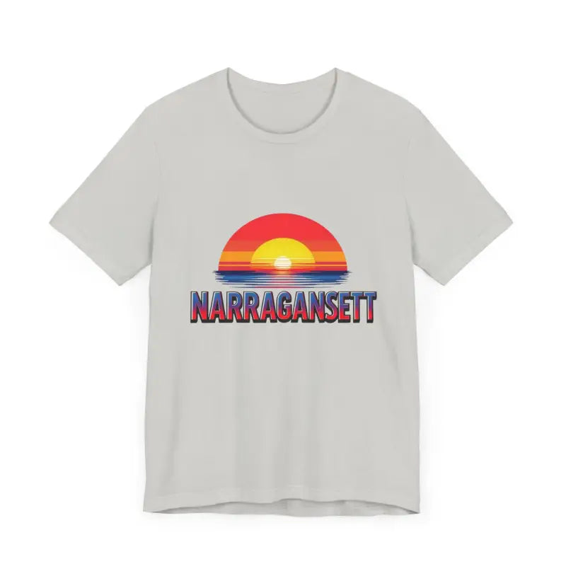 Ocean State Styles T Shirt Narragansett Sunset Beach Lovers